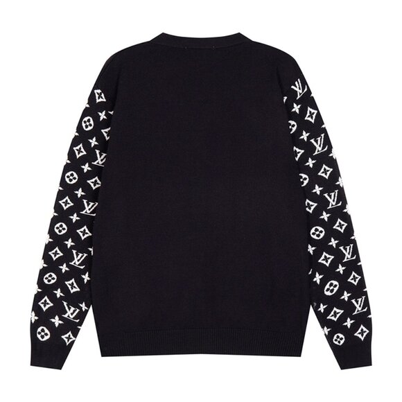 Louis Vuitton Monogram Jacquard Knit V-Neck Cardigan - Picture 2 of 8